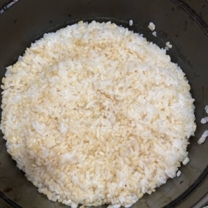 ストウブDE〜発芽玄米もち麦ご飯